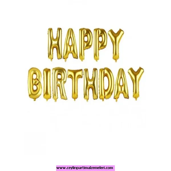 Happy Bırthday Folyo Balon Set